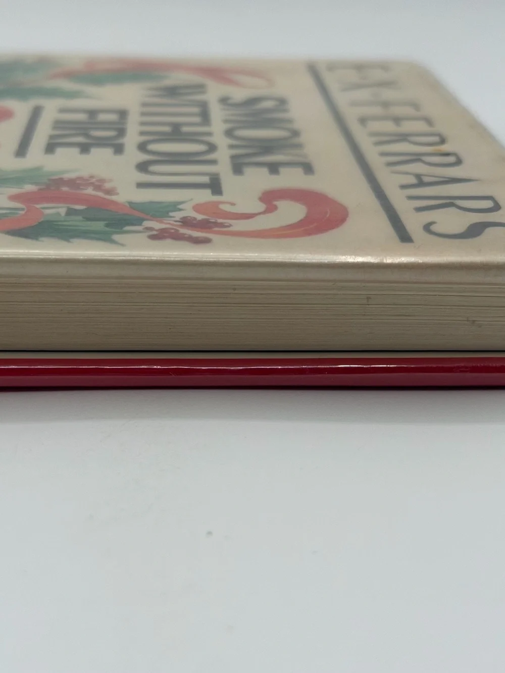 Smoke Without Fire by E.X. Ferrars Hardcover Book 1991 First Edition Library